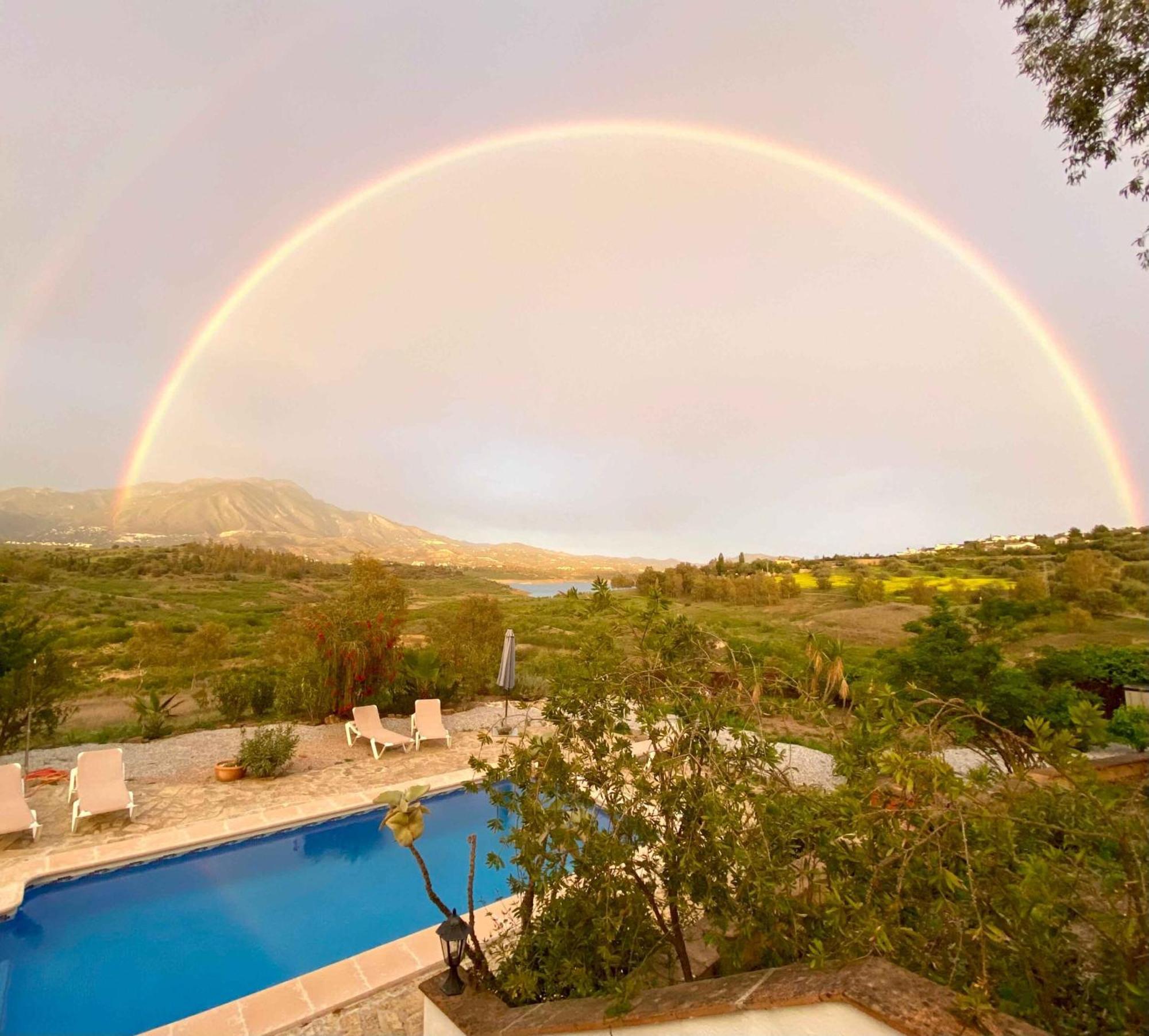 הוילה La Rustica En Vinuela, Piscina Privada מראה חיצוני תמונה