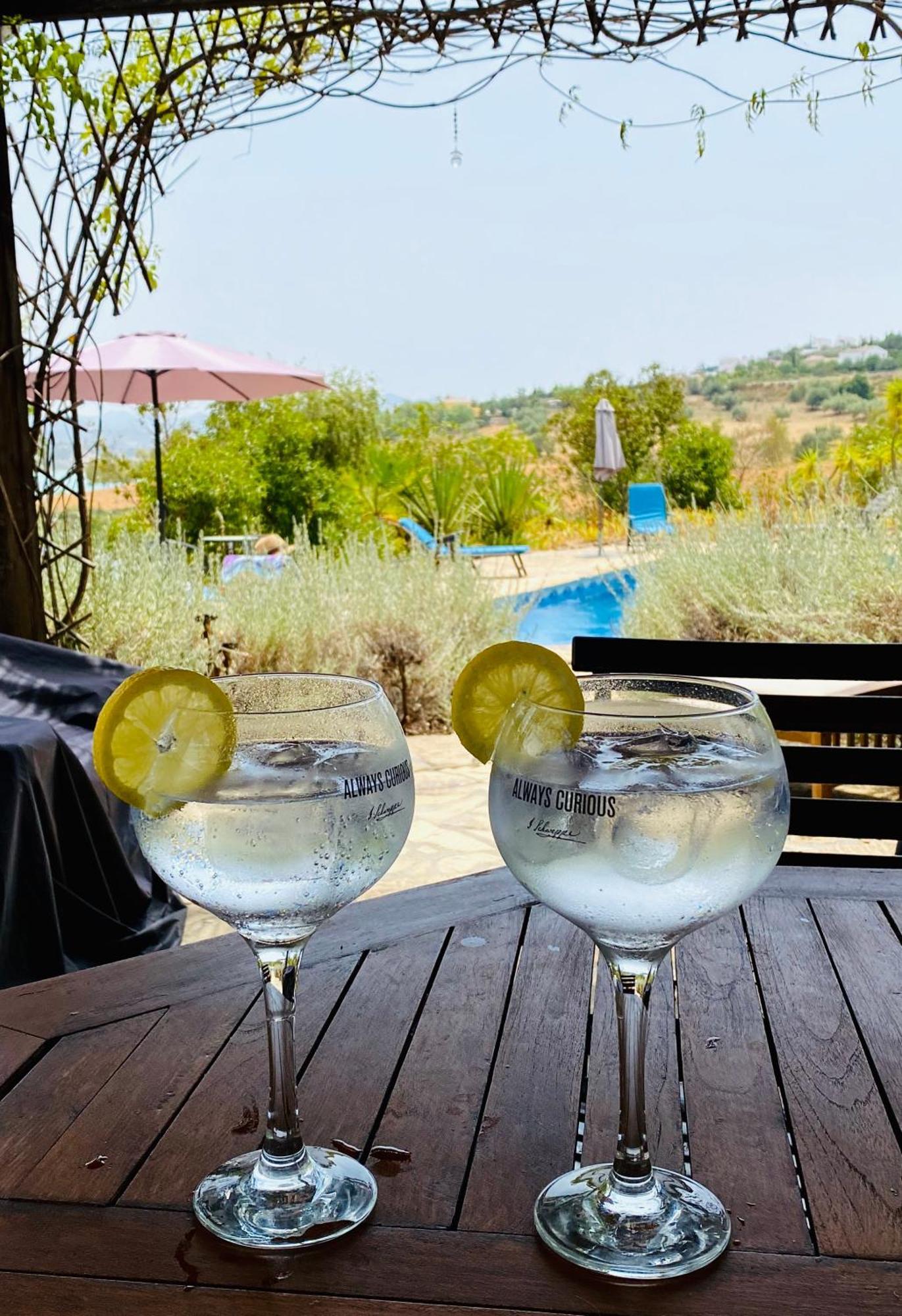 הוילה La Rustica En Vinuela, Piscina Privada מראה חיצוני תמונה